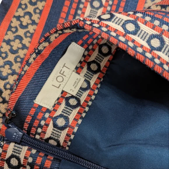 NWOT LOFT Bohemian Skirt 2 - Picture 3 of 5